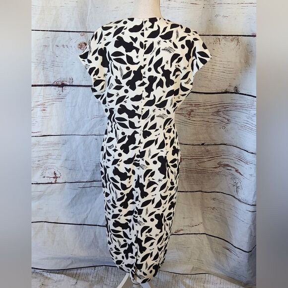 M.M. Lafleur Masha 2.0 Icon Print Midi Dress Size 10 NWT - Picture 5 of 9